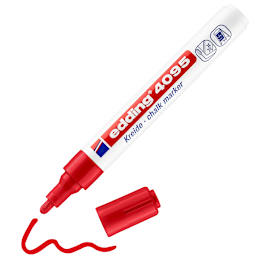 edding Chalk Marker Red