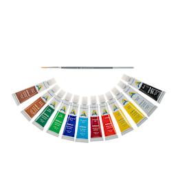 Economy Acrylic Paint Sets 12-Color Set - 12ml Tubes