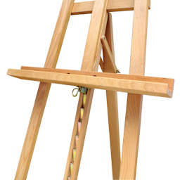 Inclinable Lyre Easel Accommodates Canvases up to 50