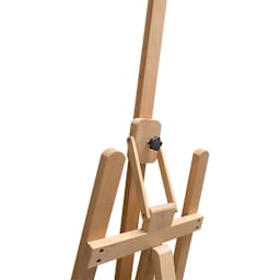 Inclinable Lyre Easel Accommodates Canvases up to 50