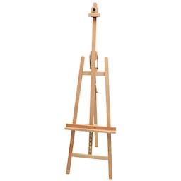 Inclinable Lyre Easel Accommodates Canvases up to 50
