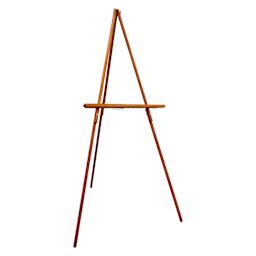 Art Alternatives Basic Wood Tripod Display Easel, at an angle