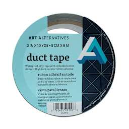 Art Alternatives Duct Tape, Vinyl, 2" x 10 yds.