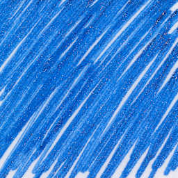 Gel Pen Glitter Blue