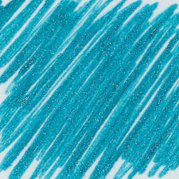 Gel Pen Glitter T Blue
