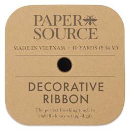 Paper Source Satin Ribbon - Wisteria, 1" x 10 yds, front of package