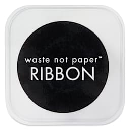 Paper Source Satin Ribbon - Silver, 1" x 10 yds, front of package