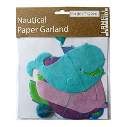 Handmade Garlands Nautical Whales/Boats - 4.9 ft.