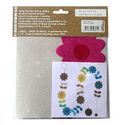 Handmade Garlands Rainbow Flowers - 4.9 ft.