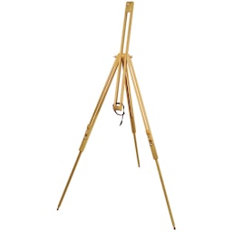 Basic Field Easel Wood Tripod Accommodates Canvases up to 28"h
