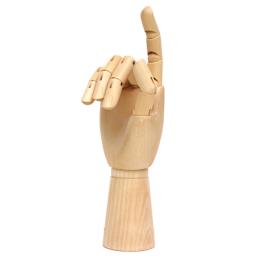 Art Alternatives Articulated Wooden Right Hand, 12"