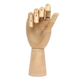 Art Alternatives Articulated Wooden Right Hand, 12"