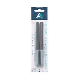Permanent Marker 2-Marker Set - Silver