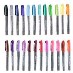 Permanent Marker Set 24-Color Fine Tip Set