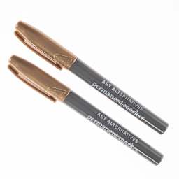 Permanent Marker Set Gold - Fine Tip, 2/Pkg.