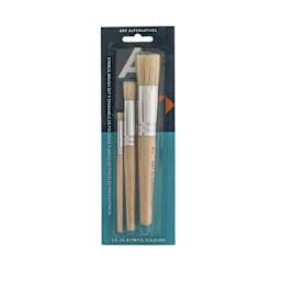 Set of 3 Stencil Brushes - 1/4", 3/8", 1/2"