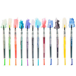 Color Water Brush Set 12-Piece Set