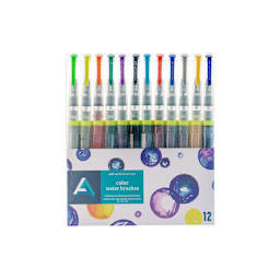 Color Water Brush Set 12-Piece Set