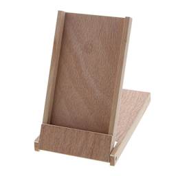 Artist's Pencil Easel Box Wood Slim Design 4-3/4 x 8-1/4 x 1/2