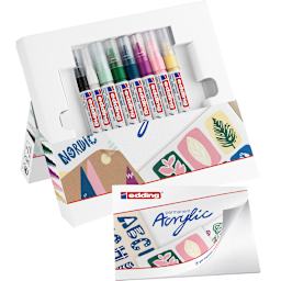 Acrylic Marker Starter Set 8-Marker Nordic Colors Set