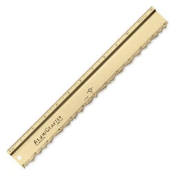 Alumicolor Rulers Alumicrafter 12" Gold