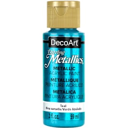 Dazzling Metallics Acrylic Colors Teal - 2 oz. Bottle