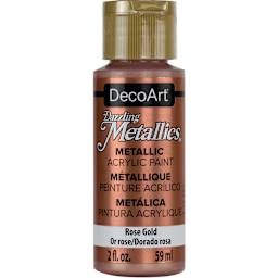 Dazzling Metallics Acrylic Colors Rose Gold - 2 oz. Bottle