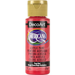 Americana Acrylic Colors True Red