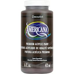 Americana Acrylic Colors Dark Chocolate
