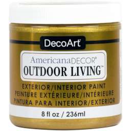 Americana Decor Outdoor Living Paint Gold