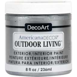 Americana Decor Outdoor Living Paint Silver