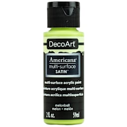 Americana Multi-Surface Satin Acrylics Melonball