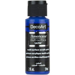 Americana Multi-Surface Satin Acrylics Cobalt