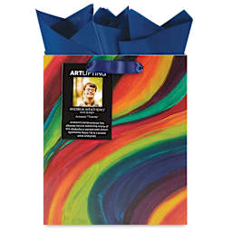 ArtLifting Gift Bag, Twizzle (gift bag with blue tissue paper)