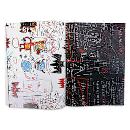 Basquiat Wrapping Paper Book, example sheet