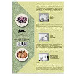 Pepin Press Label, Sticker & Tape Book - Natural History, 6-1/2" x 9-1/2", back cover