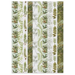 Pepin Press Label, Sticker & Tape Book - Art Forms In Nature, 6-1/2" x 9-1/2", plants