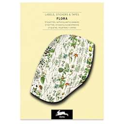 Pepin Press Label, Sticker & Tape Book - Flora, 6-1/2" x 9-1/2", front cover