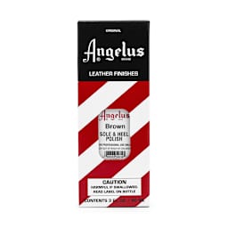 Sole & Heel Edge Polish Brown