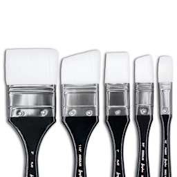 Angelus Paint Jumbo Paint Brush Set of 5