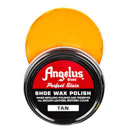 Shoe Wax Polish Tan Orange