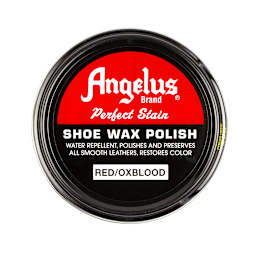 Shoe Wax Polish Oxblood Red