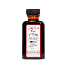 Angelus Suede Dyes Rust - 3 oz. Dauber Bottle