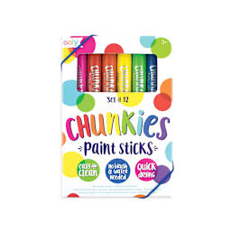 Chunkies Paint Stick Sets 12-Color Set