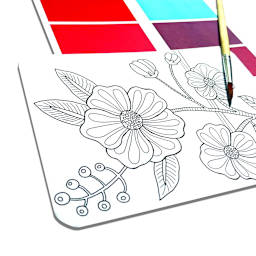 Scenic Hues DIY Watercolor Art Kits Flowers & Gardens