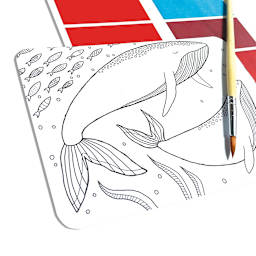 Scenic Hues DIY Watercolor Art Kits Ocean Paradise