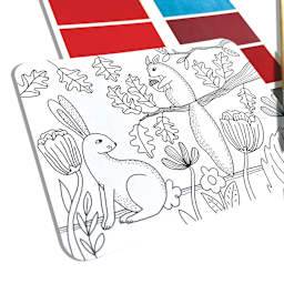 Scenic Hues DIY Watercolor Art Kits Forest Adventures