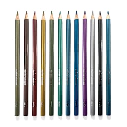 Color Sheen Metallic Colored Pencils 12-Color Set