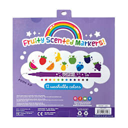 Yummy Yummy Scented Markers 12-Marker Set