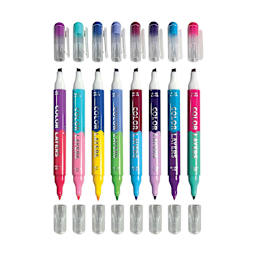 Color Layers Marker Set Double-Ended 8-Marker Set